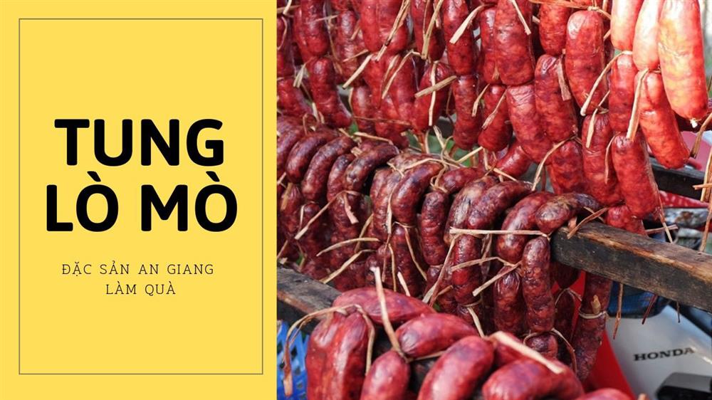 TUNG LÒ MÒ - MÓN ĂN NỔI TIẾNG CỦA NGƯỜI AN GIANG